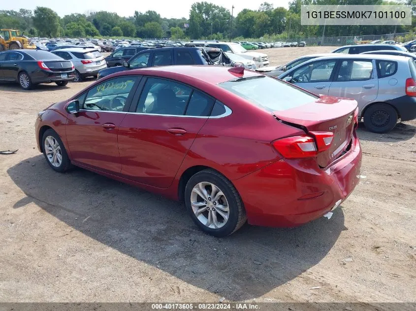 1G1BE5SM0K7101100 2019 Chevrolet Cruze Lt