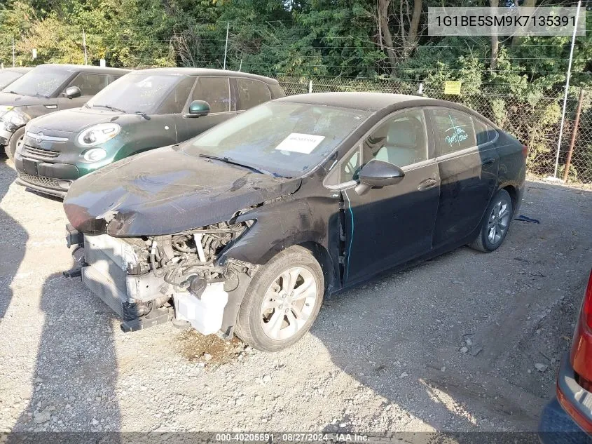 1G1BE5SM9K7135391 2019 Chevrolet Cruze Lt