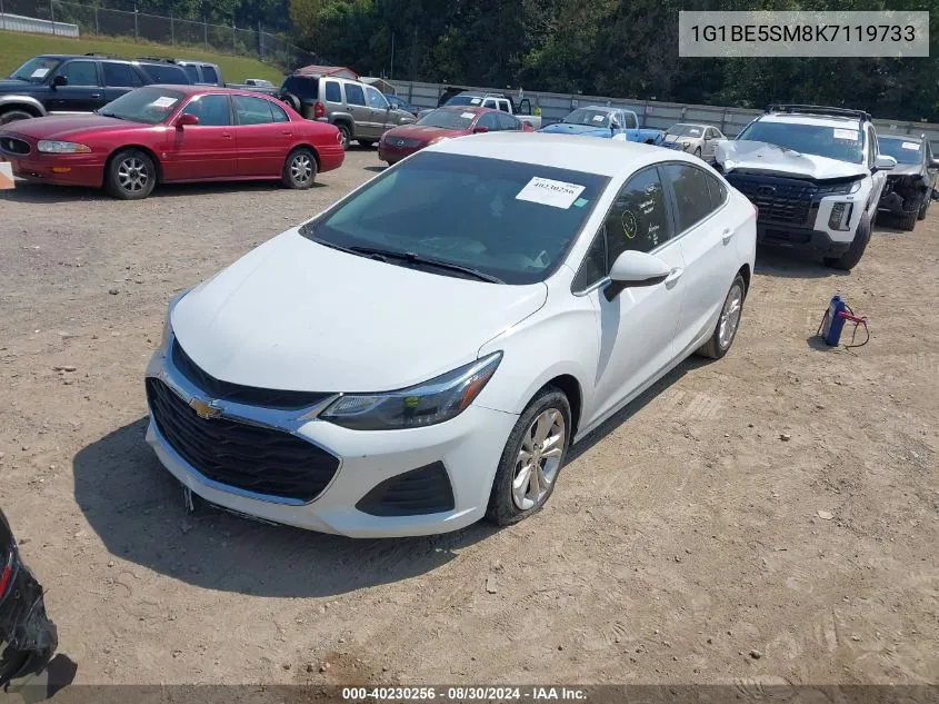 1G1BE5SM8K7119733 2019 Chevrolet Cruze Lt