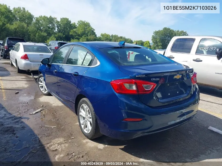 1G1BE5SM2K7103026 2019 Chevrolet Cruze Lt