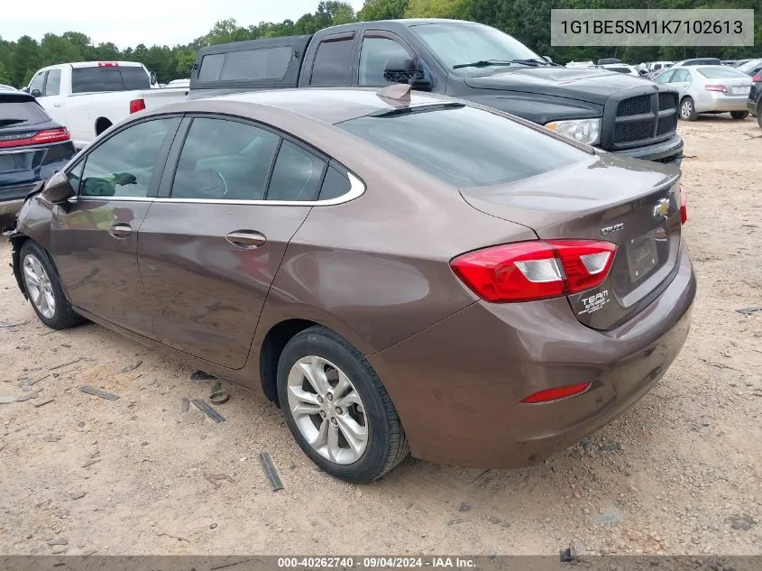 1G1BE5SM1K7102613 2019 Chevrolet Cruze Lt