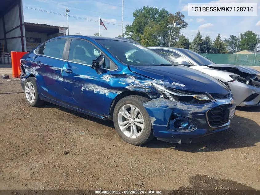 1G1BE5SM9K7128716 2019 Chevrolet Cruze Lt