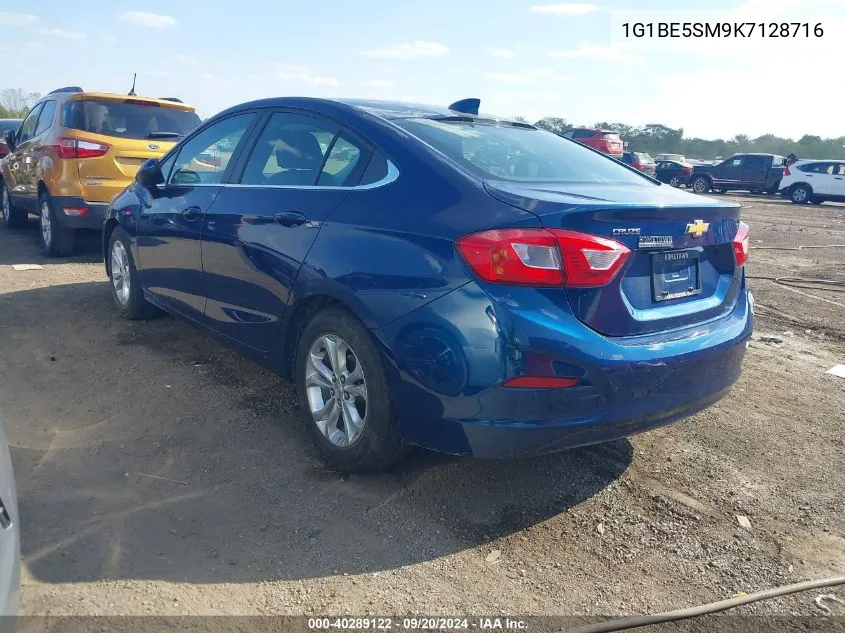 1G1BE5SM9K7128716 2019 Chevrolet Cruze Lt