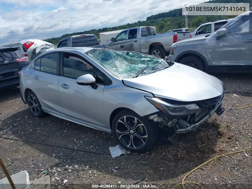 1G1BE5SM5K7141043 2019 Chevrolet Cruze Lt