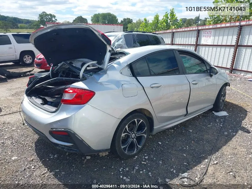 2019 Chevrolet Cruze Lt VIN: 1G1BE5SM5K7141043 Lot: 40296411