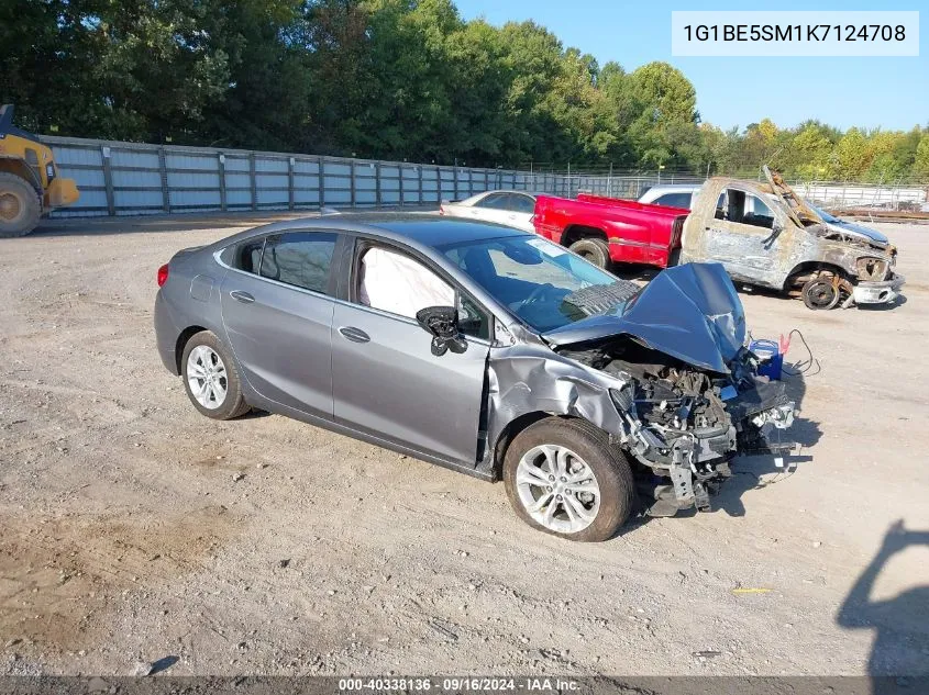 2019 Chevrolet Cruze Lt VIN: 1G1BE5SM1K7124708 Lot: 40338136