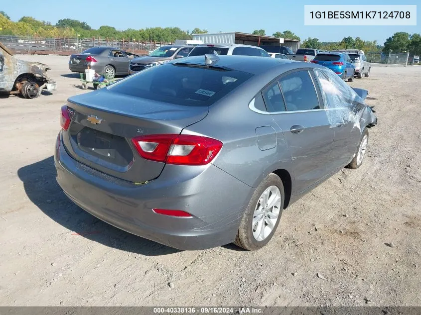 2019 Chevrolet Cruze Lt VIN: 1G1BE5SM1K7124708 Lot: 40338136