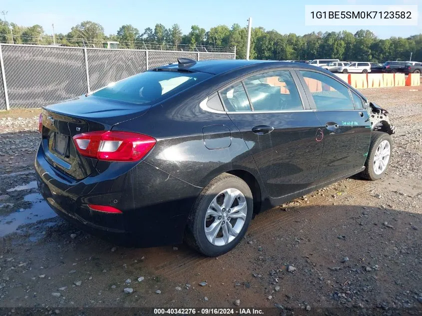 2019 Chevrolet Cruze Lt VIN: 1G1BE5SM0K7123582 Lot: 40342276