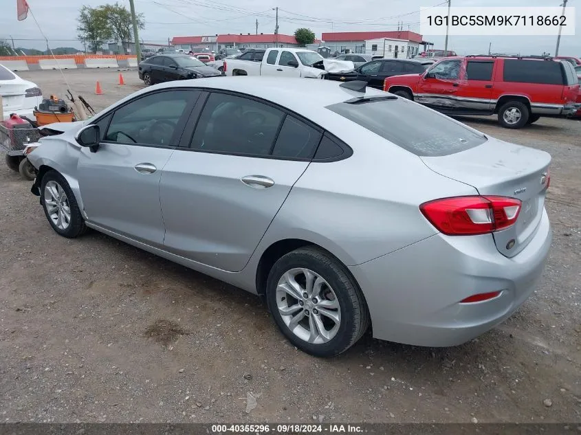 1G1BC5SM9K7118662 2019 Chevrolet Cruze Ls