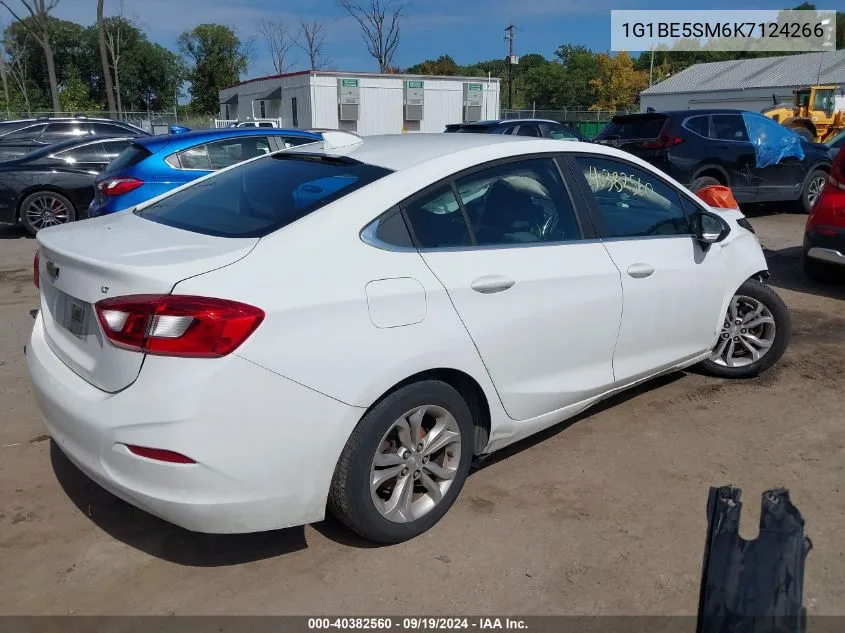 2019 Chevrolet Cruze Lt VIN: 1G1BE5SM6K7124266 Lot: 40382560