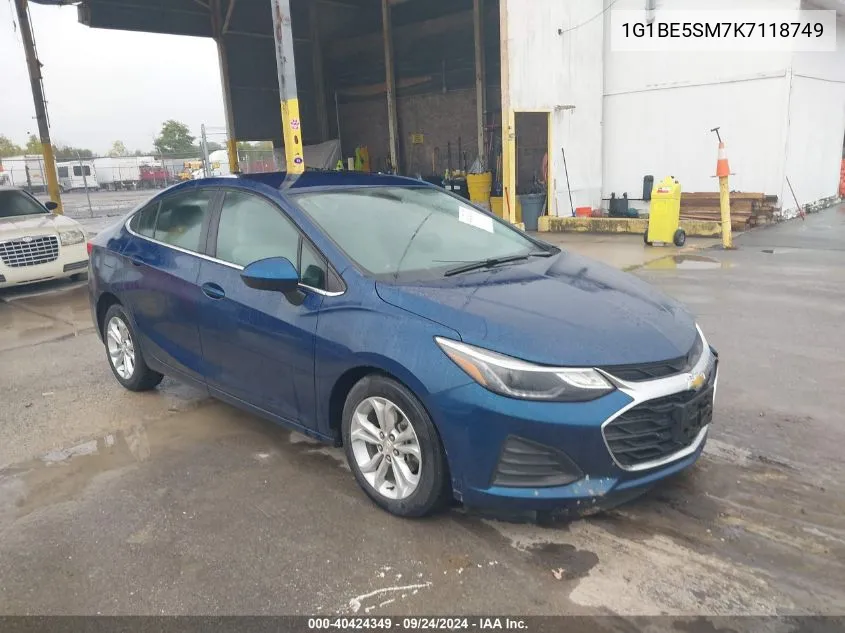 1G1BE5SM7K7118749 2019 Chevrolet Cruze Lt