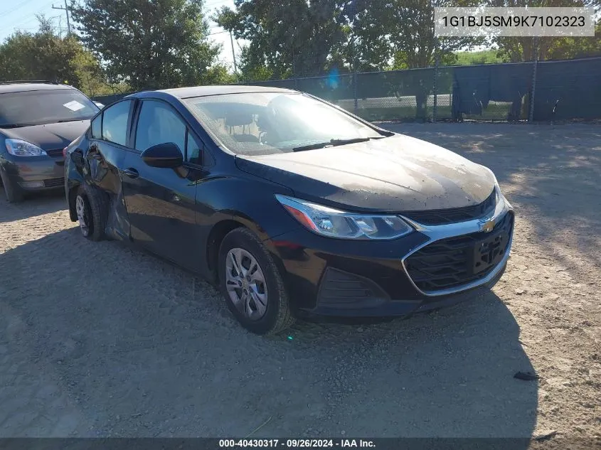 1G1BJ5SM9K7102323 2019 Chevrolet Cruze