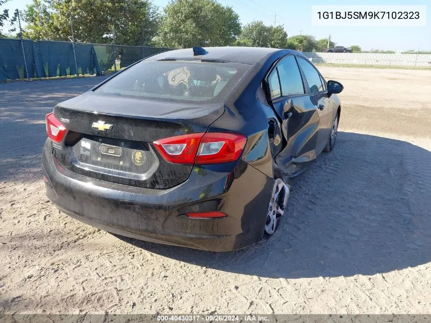 1G1BJ5SM9K7102323 2019 Chevrolet Cruze