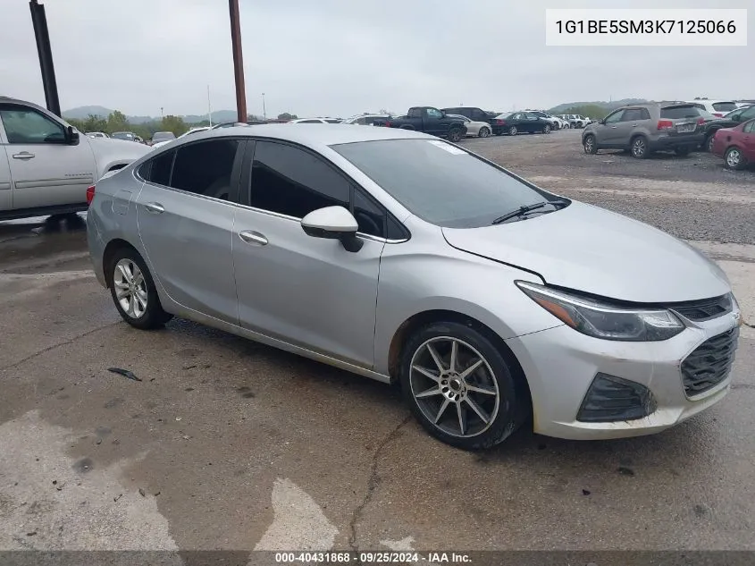 2019 Chevrolet Cruze Lt VIN: 1G1BE5SM3K7125066 Lot: 40431868