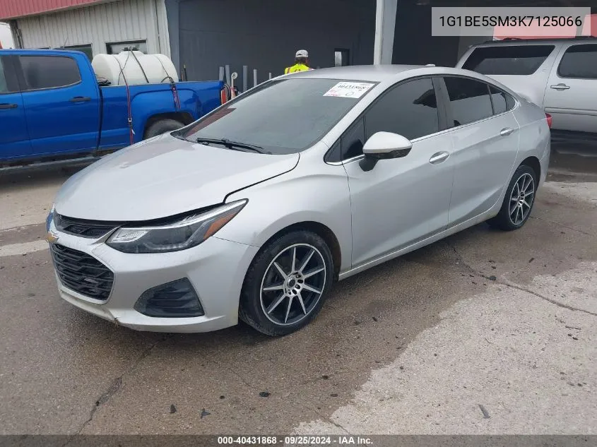 2019 Chevrolet Cruze Lt VIN: 1G1BE5SM3K7125066 Lot: 40431868