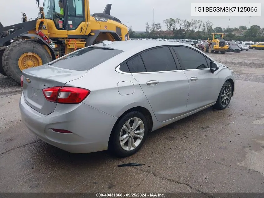 2019 Chevrolet Cruze Lt VIN: 1G1BE5SM3K7125066 Lot: 40431868