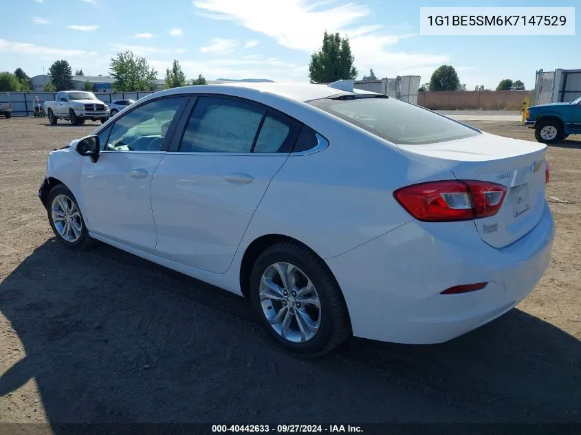 1G1BE5SM6K7147529 2019 Chevrolet Cruze Lt