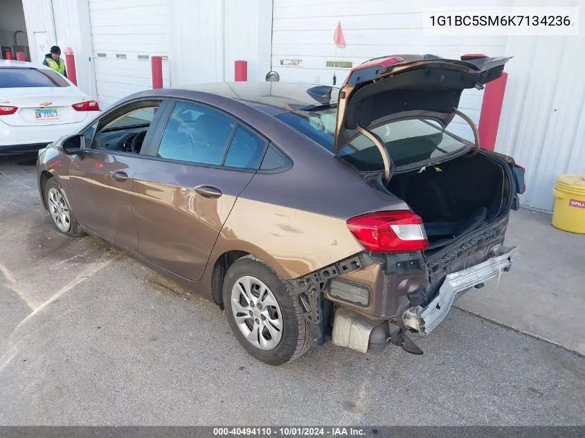 1G1BC5SM6K7134236 2019 Chevrolet Cruze Ls