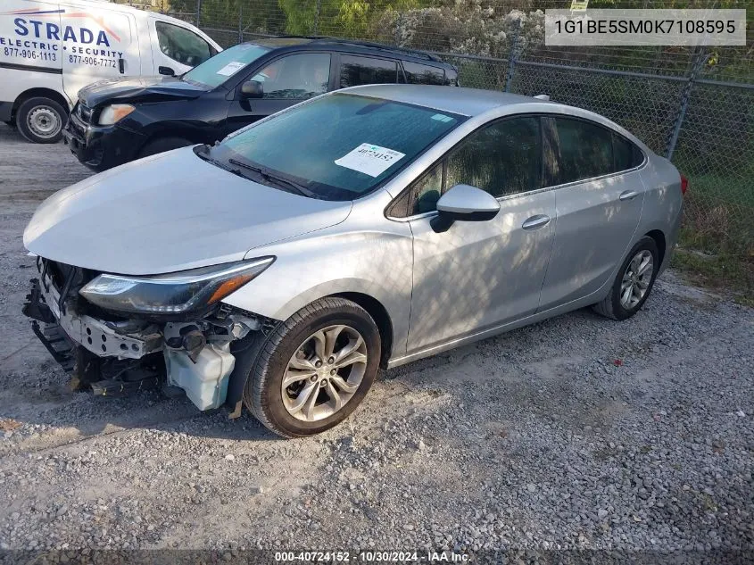 2019 Chevrolet Cruze Lt VIN: 1G1BE5SM0K7108595 Lot: 40724152