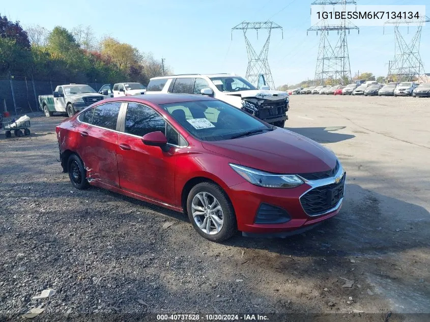 2019 Chevrolet Cruze Lt VIN: 1G1BE5SM6K7134134 Lot: 40737528