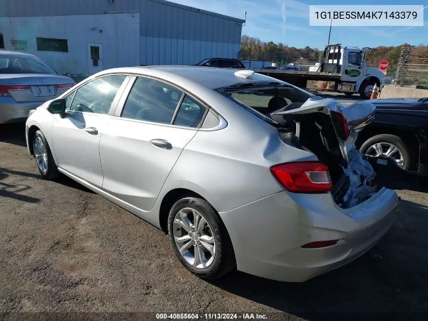 1G1BE5SM4K7143379 2019 Chevrolet Cruze Lt