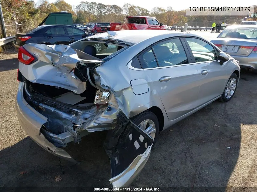 1G1BE5SM4K7143379 2019 Chevrolet Cruze Lt