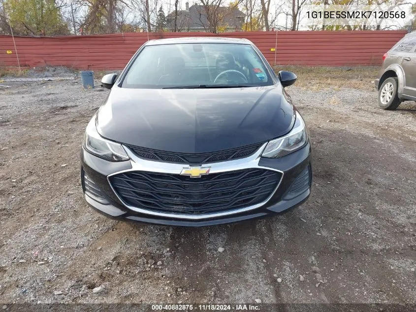 2019 Chevrolet Cruze Lt VIN: 1G1BE5SM2K7120568 Lot: 40882875