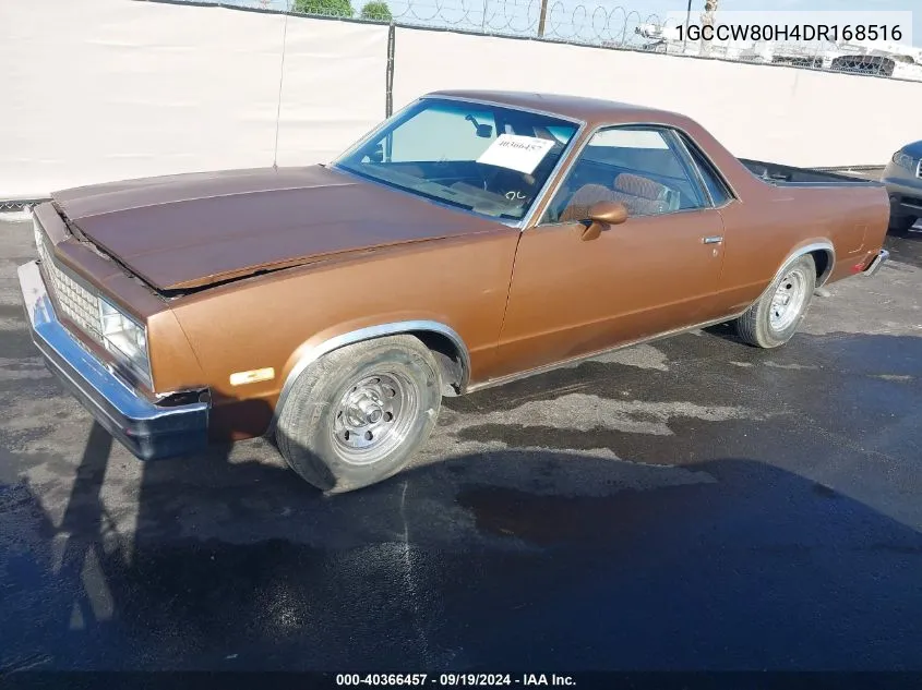 1GCCW80H4DR168516 1983 Chevrolet El Camino