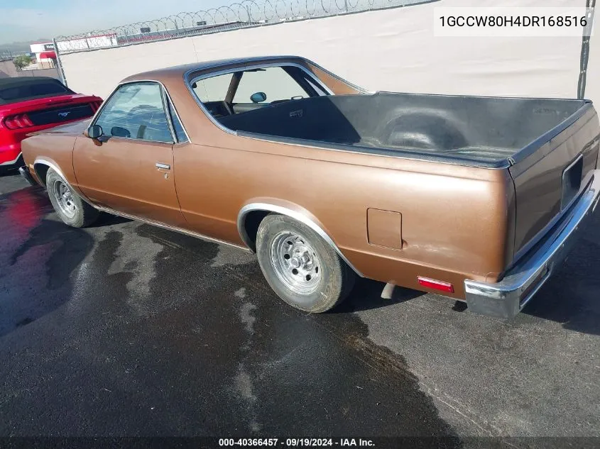 1GCCW80H4DR168516 1983 Chevrolet El Camino