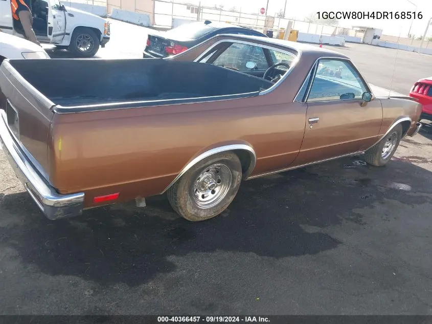 1GCCW80H4DR168516 1983 Chevrolet El Camino