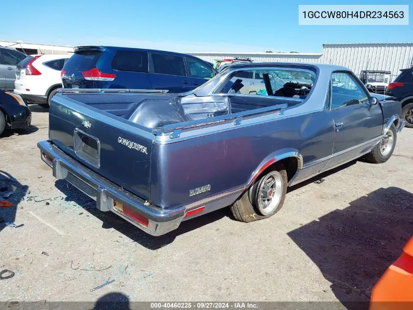 1GCCW80H4DR234563 1983 Chevrolet El Camino