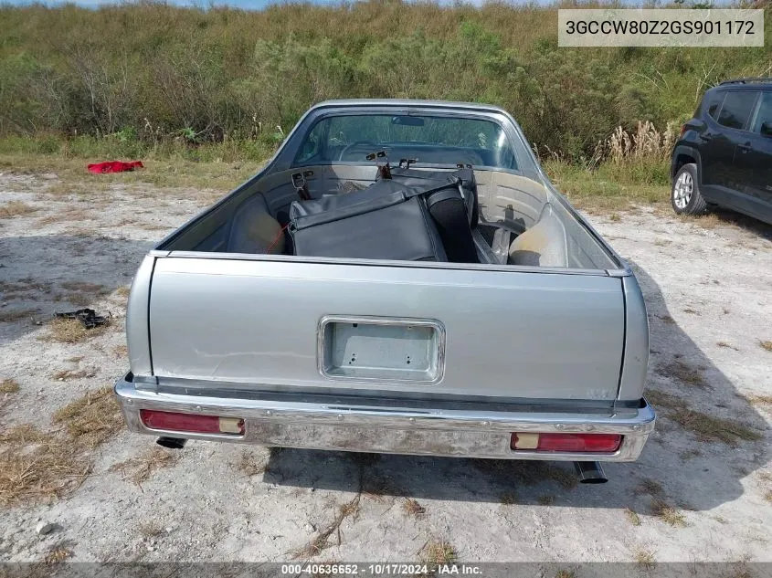 1986 Chevrolet El Camino VIN: 3GCCW80Z2GS901172 Lot: 40636652