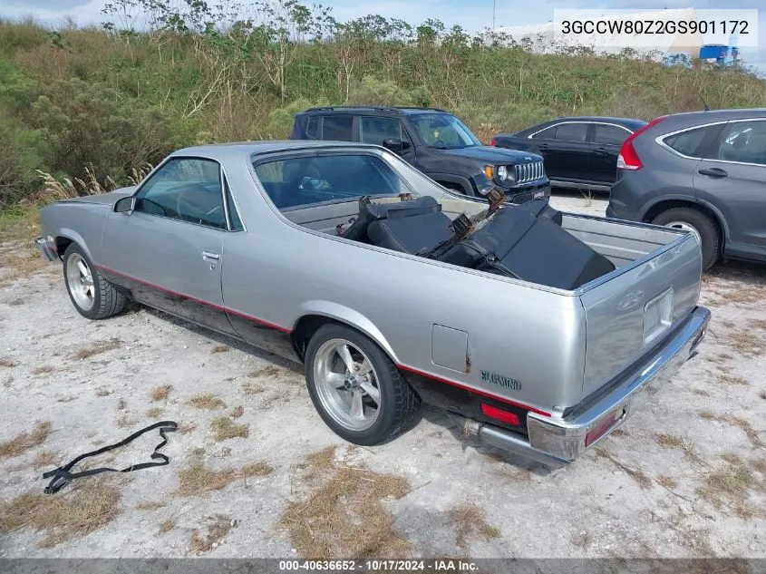 1986 Chevrolet El Camino VIN: 3GCCW80Z2GS901172 Lot: 40636652