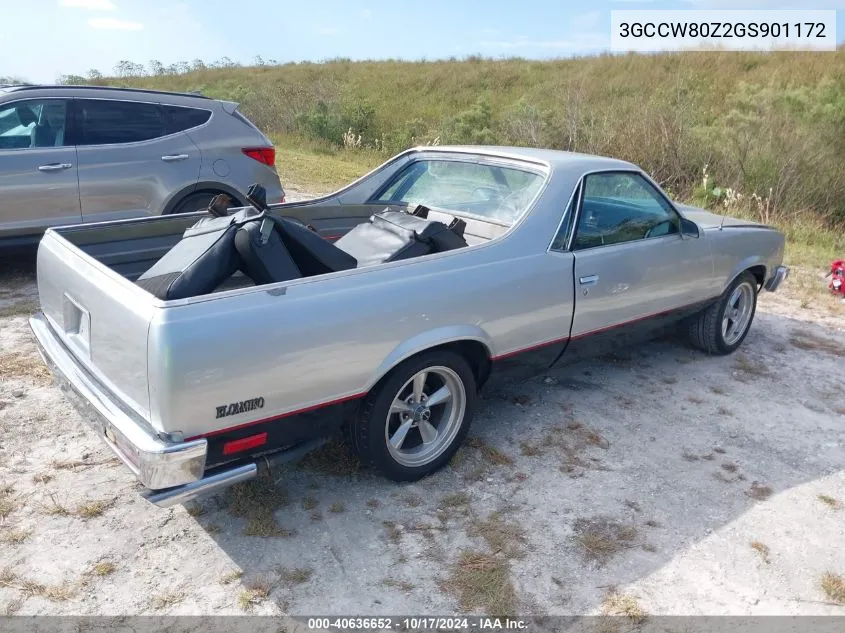 1986 Chevrolet El Camino VIN: 3GCCW80Z2GS901172 Lot: 40636652