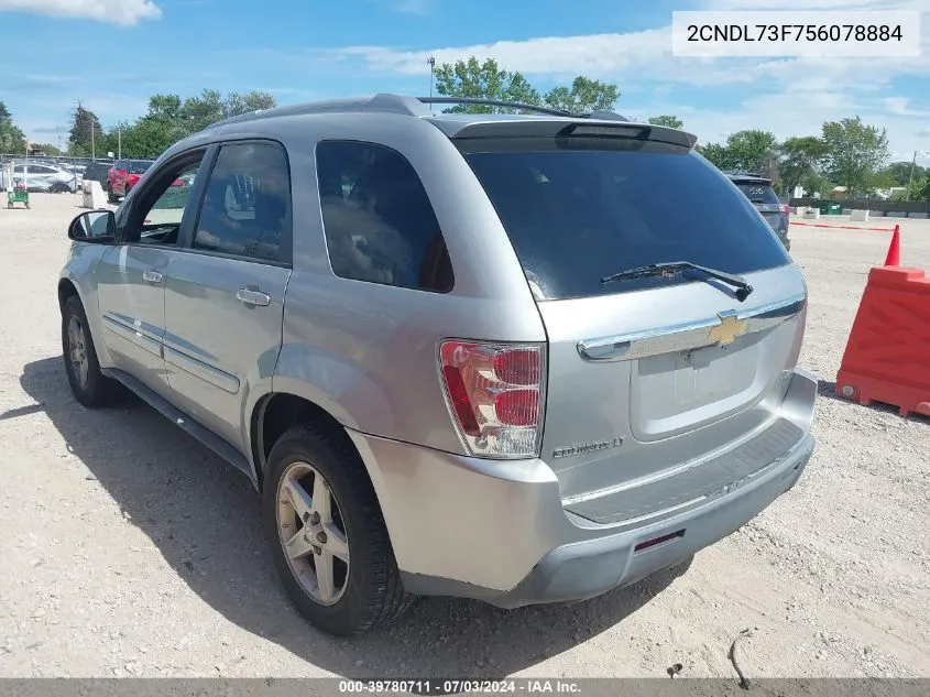 2CNDL73F756078884 2005 Chevrolet Equinox Lt