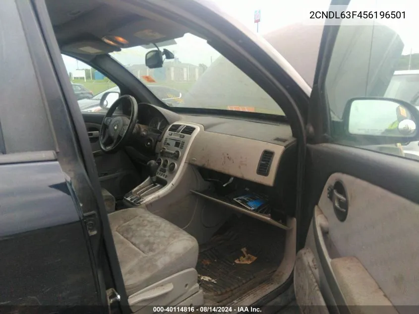 2CNDL63F456196501 2005 Chevrolet Equinox Lt