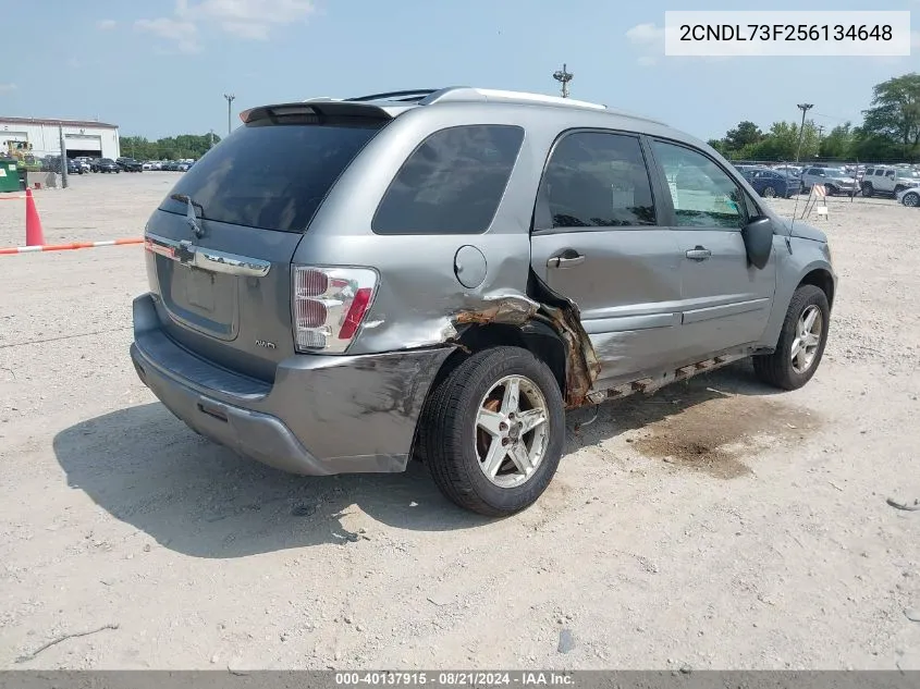 2CNDL73F256134648 2005 Chevrolet Equinox Lt