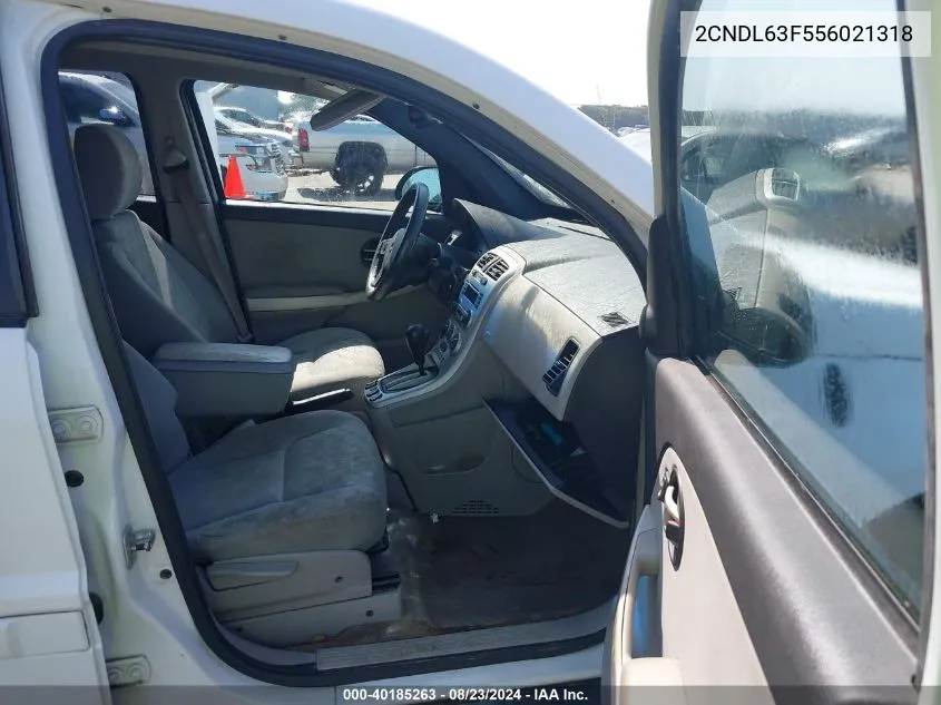 2CNDL63F556021318 2005 Chevrolet Equinox Lt