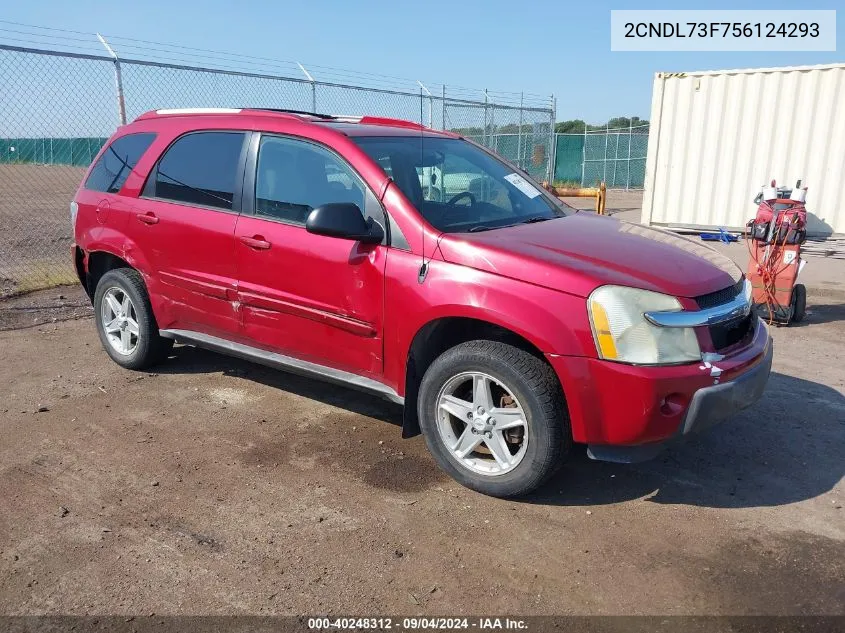 2CNDL73F756124293 2005 Chevrolet Equinox Lt