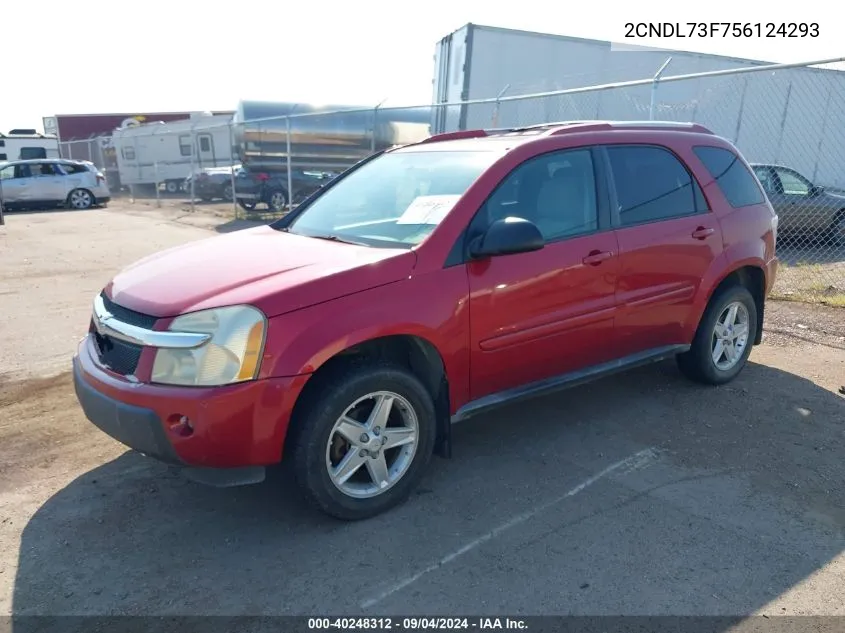 2CNDL73F756124293 2005 Chevrolet Equinox Lt