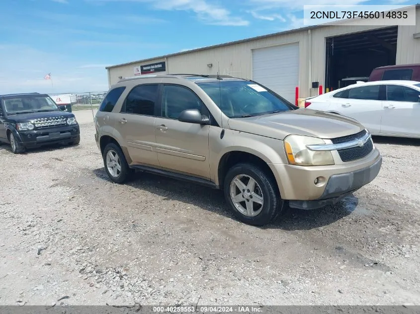 2CNDL73F456014835 2005 Chevrolet Equinox Lt