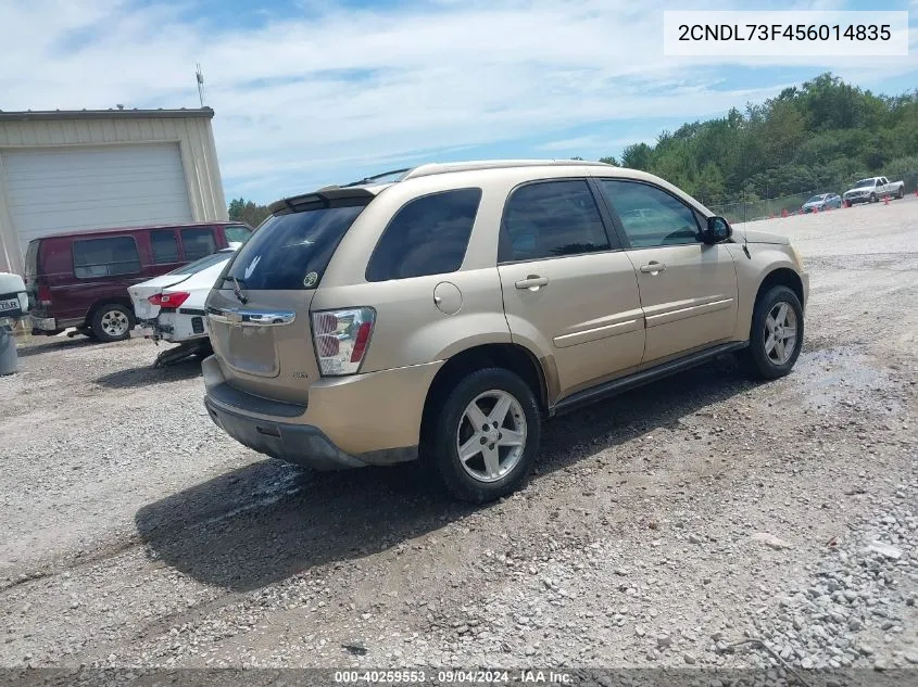 2CNDL73F456014835 2005 Chevrolet Equinox Lt