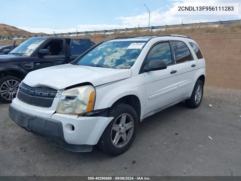 2CNDL13F956111283 2005 Chevrolet Equinox Ls