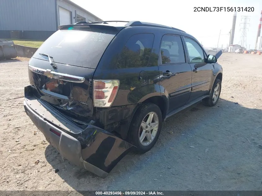 2CNDL73F156131420 2005 Chevrolet Equinox Lt