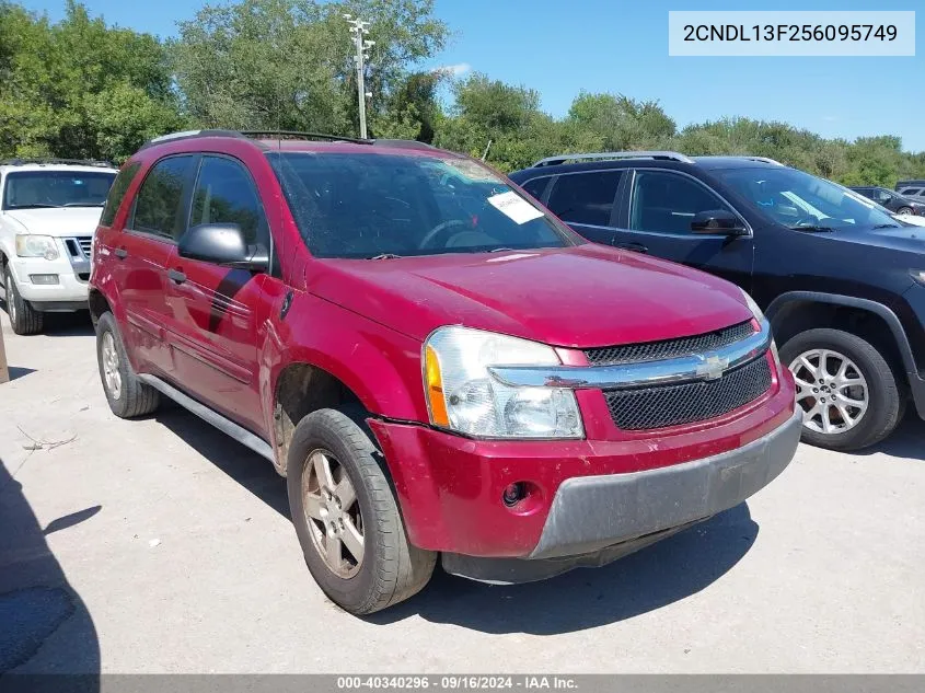 2005 Chevrolet Equinox Ls VIN: 2CNDL13F256095749 Lot: 40340296