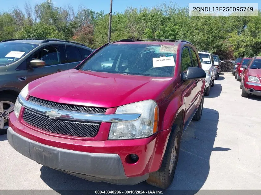 2005 Chevrolet Equinox Ls VIN: 2CNDL13F256095749 Lot: 40340296