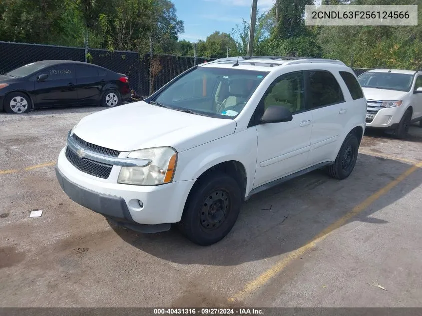 2CNDL63F256124566 2005 Chevrolet Equinox Lt