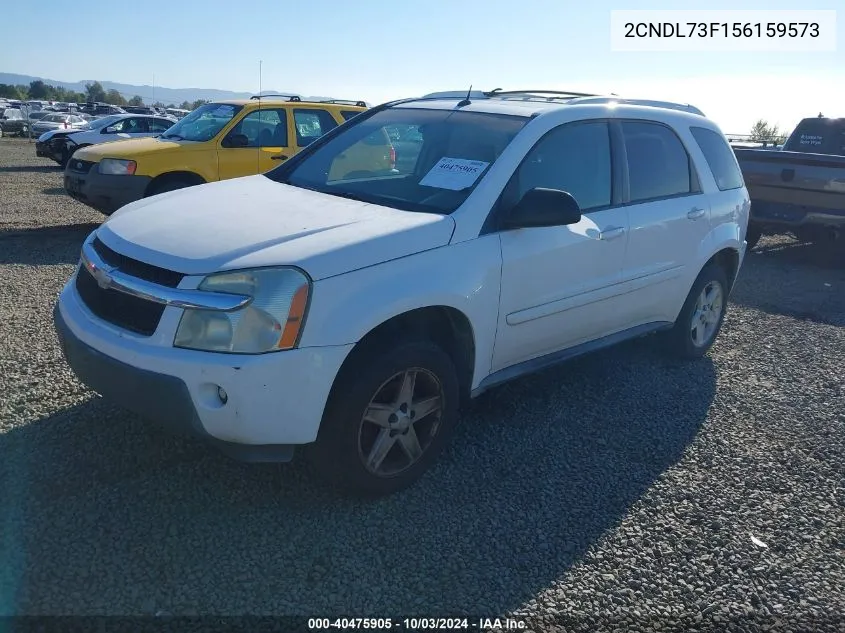 2005 Chevrolet Equinox Lt VIN: 2CNDL73F156159573 Lot: 40475905