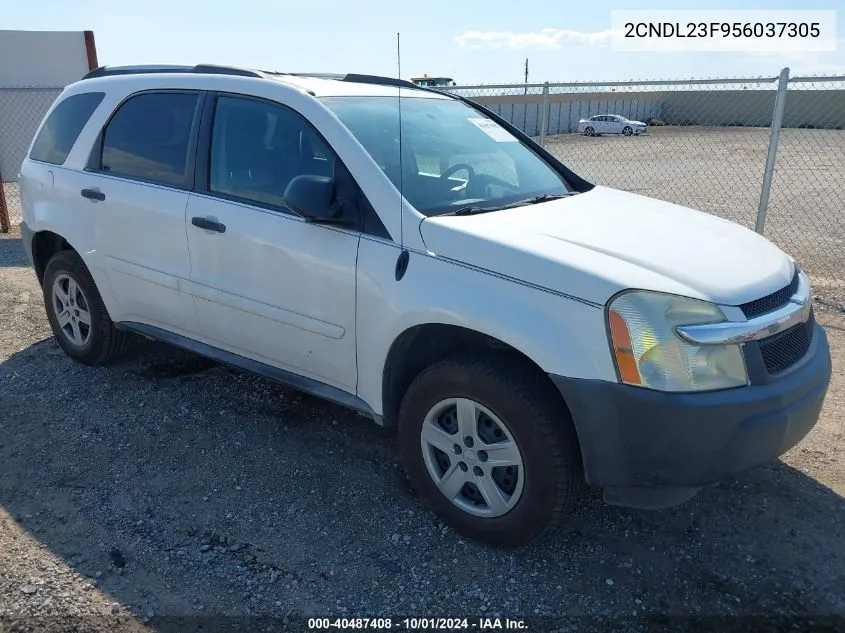 2005 Chevrolet Equinox Ls VIN: 2CNDL23F956037305 Lot: 40487408