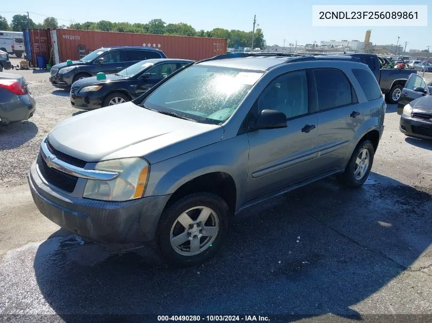 2005 Chevrolet Equinox Ls VIN: 2CNDL23F256089861 Lot: 40490280